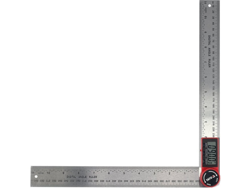 Транспортир електронний YATO YT-71004, 300 мм, 360°, ±0,2°