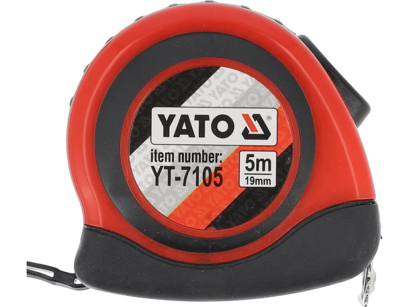 Рулетка измерительная 5 м × 19 мм YATO YT-7105