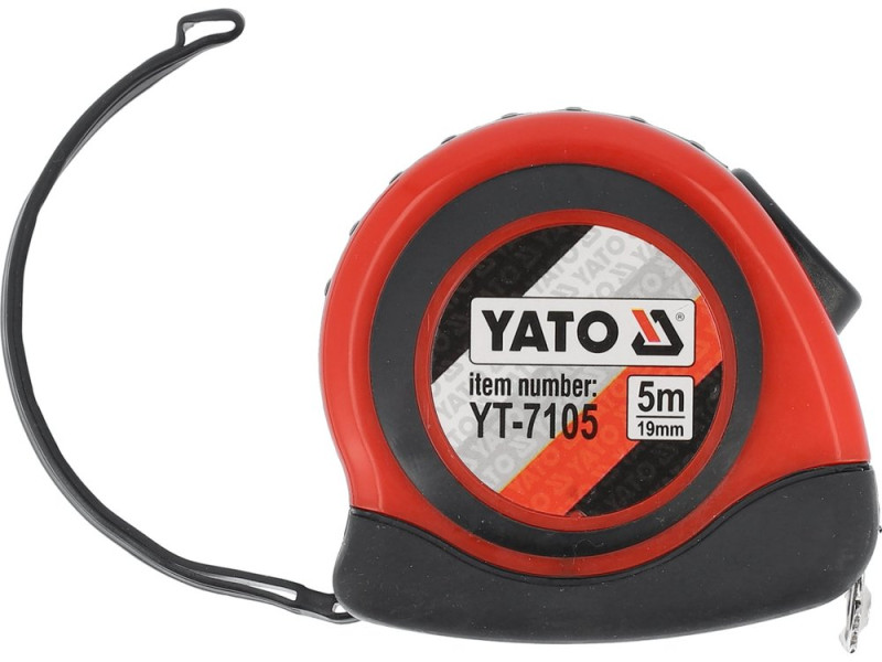 Рулетка измерительная 5 м × 19 мм YATO YT-7105