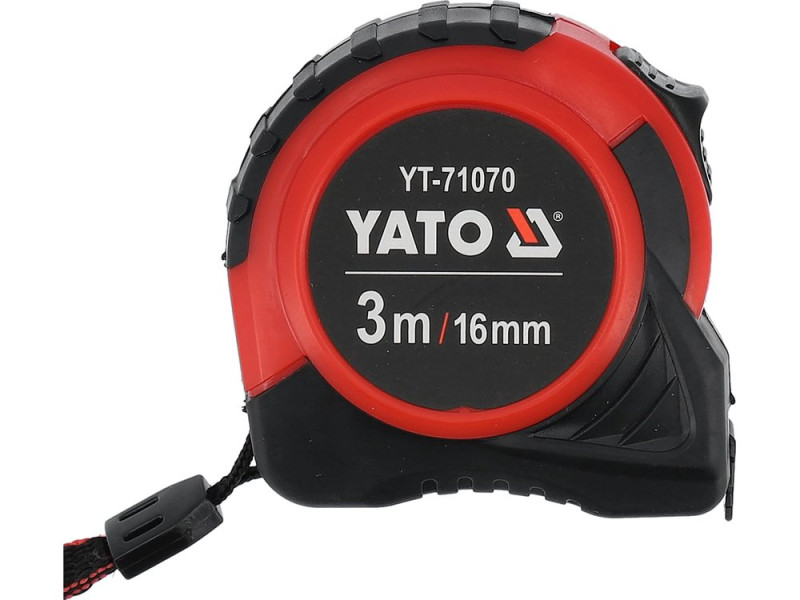 Рулетка вимірювальна 3 м × 16 мм YATO YT-71070