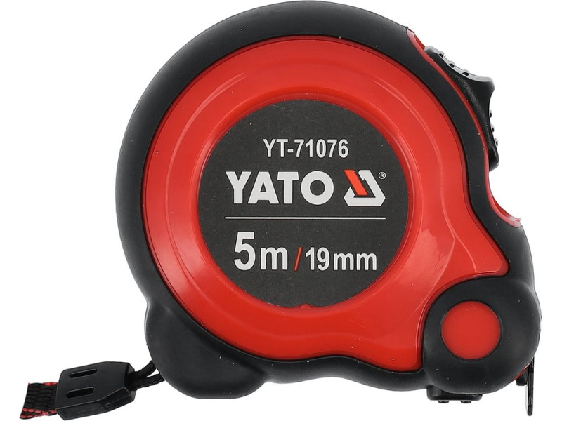 Рулетка вимірювальна 5 м × 19 мм YATO YT-71076