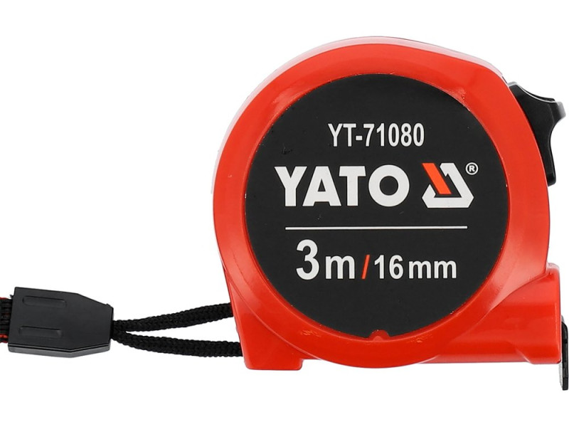 Рулетка измерительная YATO YT-71080, 3 м × 16 мм