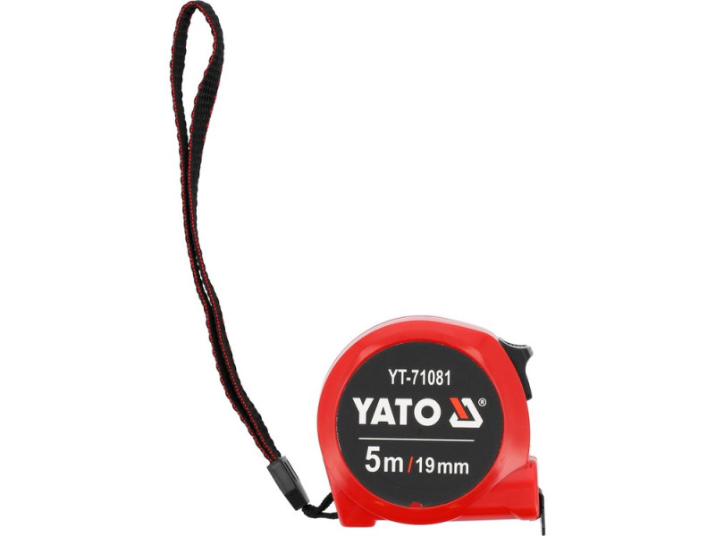 Рулетка вимірювальна YATO YT-71081, 5 м × 19 мм