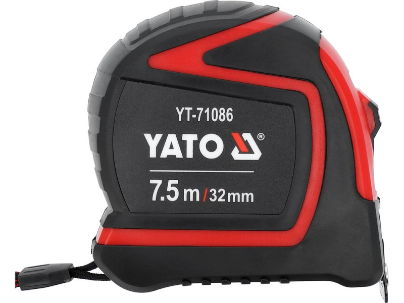 Рулетка вимірювальна YATO YT-71086, 7,5 м × 32 мм, магніт