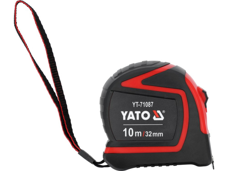 Рулетка вимірювальна YATO YT-71087, 10 м × 32 мм, магніт