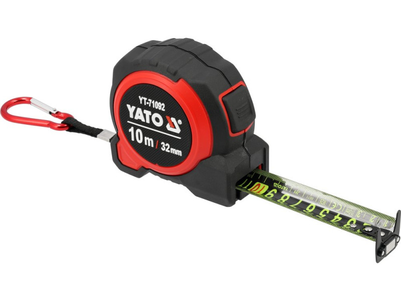 Рулетка вимірювальна YATO YT-71092, 10 м × 32 мм