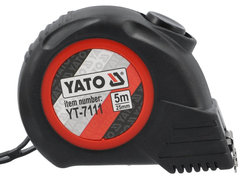 Рулетка вимірювальна 5 м × 25 мм YATO YT-7111