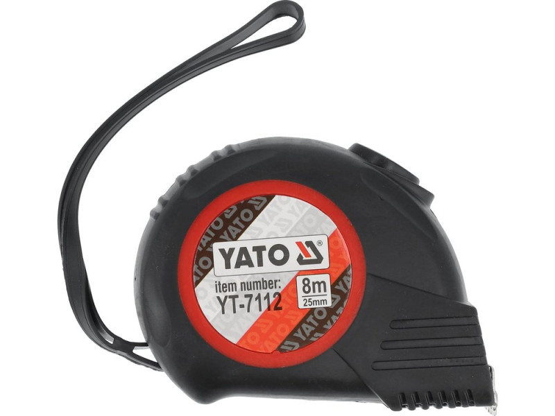 Рулетка измерительная 8 м × 25 мм YATO YT-7112