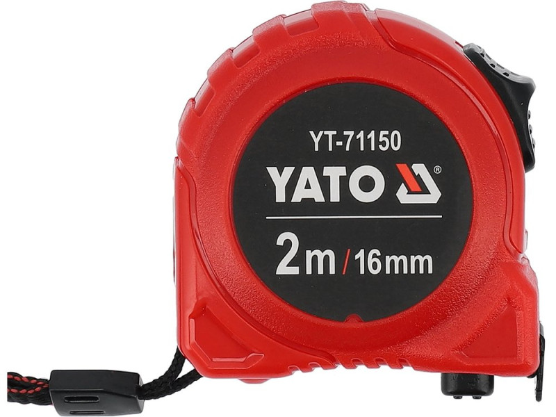Рулетка вимірювальна YATO YT-71150, 2 м × 16 мм