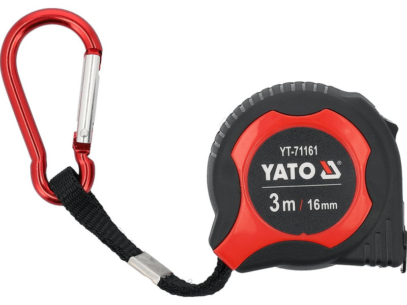 Рулетка измерительная YATO YT-71161, 3 м × 16 мм