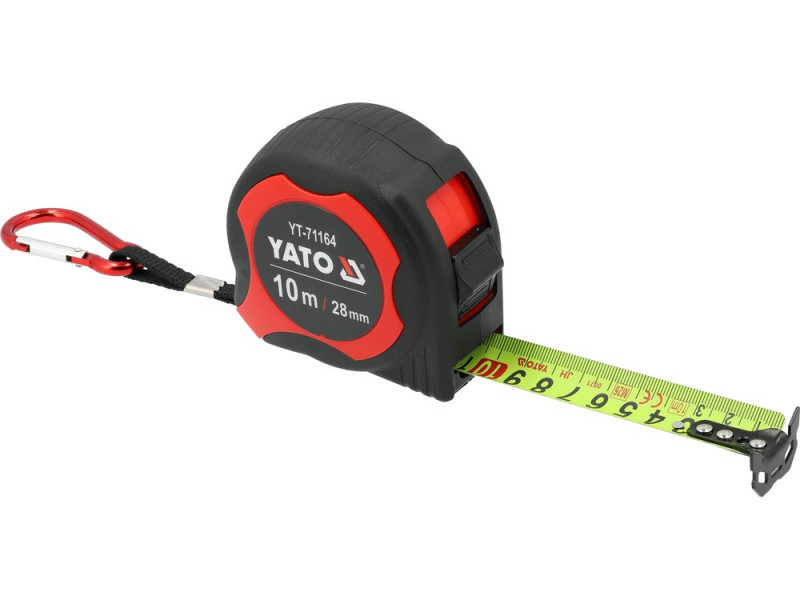 Рулетка вимірювальна YATO YT-71164, 10 м × 28 мм