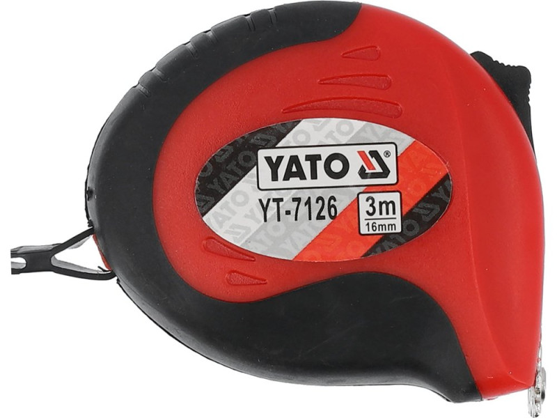 Рулетка вимірювальна 3 м × 16 мм YATO YT-7126