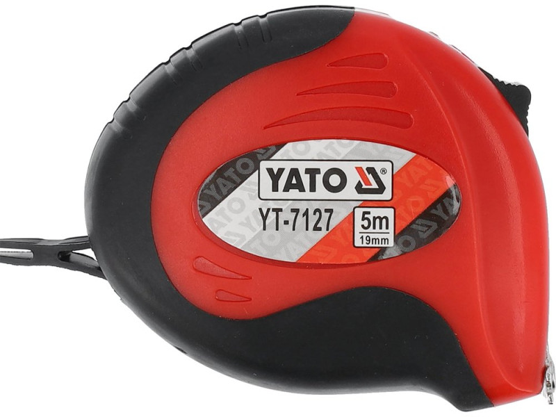 Рулетка вимірювальна 5 м × 19 мм YATO YT-7127