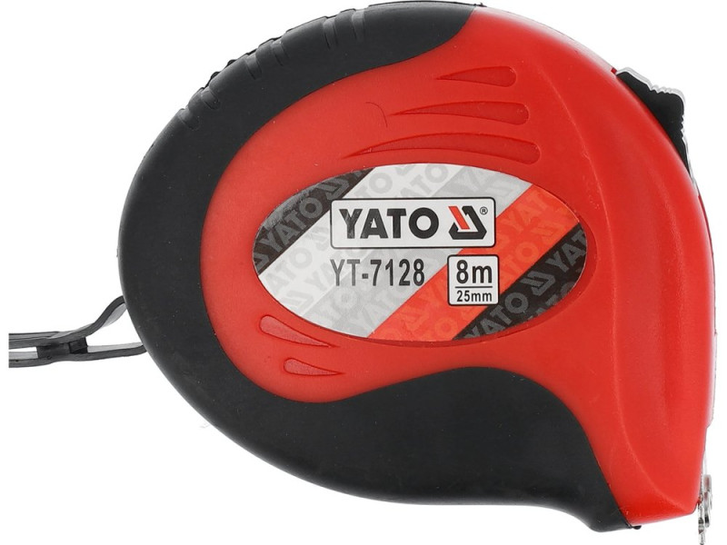 Рулетка вимірювальна 8 м × 25 мм YATO YT-7128