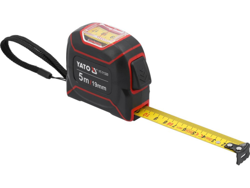 Рулетка вимірювальна YATO YT-71320, 5 м × 19 мм