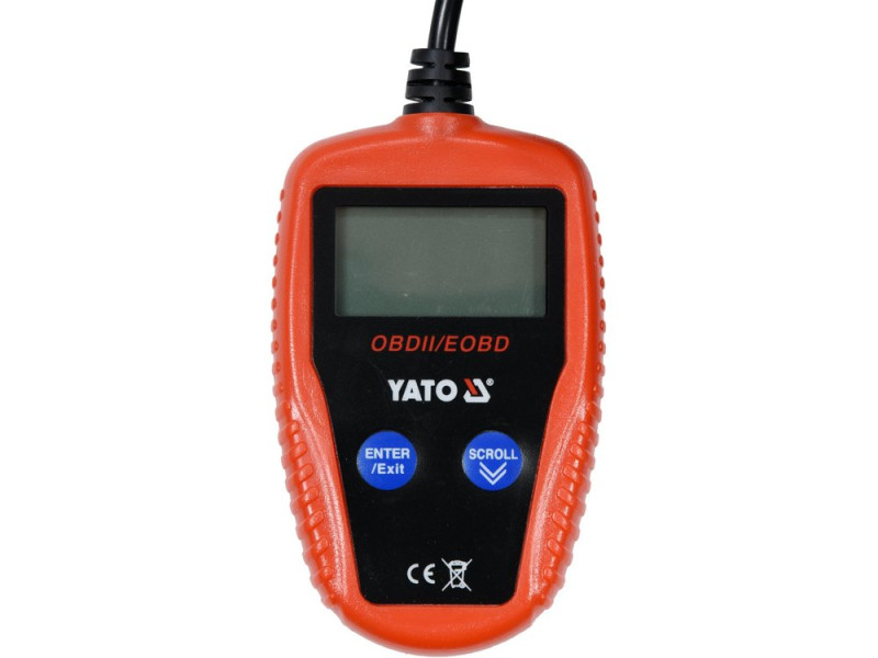 Диагностический тестер OBD/EOBD YATO YT-72977