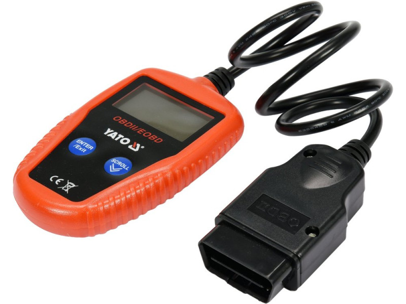 Диагностический тестер OBD/EOBD YATO YT-72977