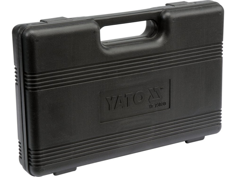 Тестер тиску мастила з адаптерами YATO YT-73030, 0-35 бар, 12 предметів
