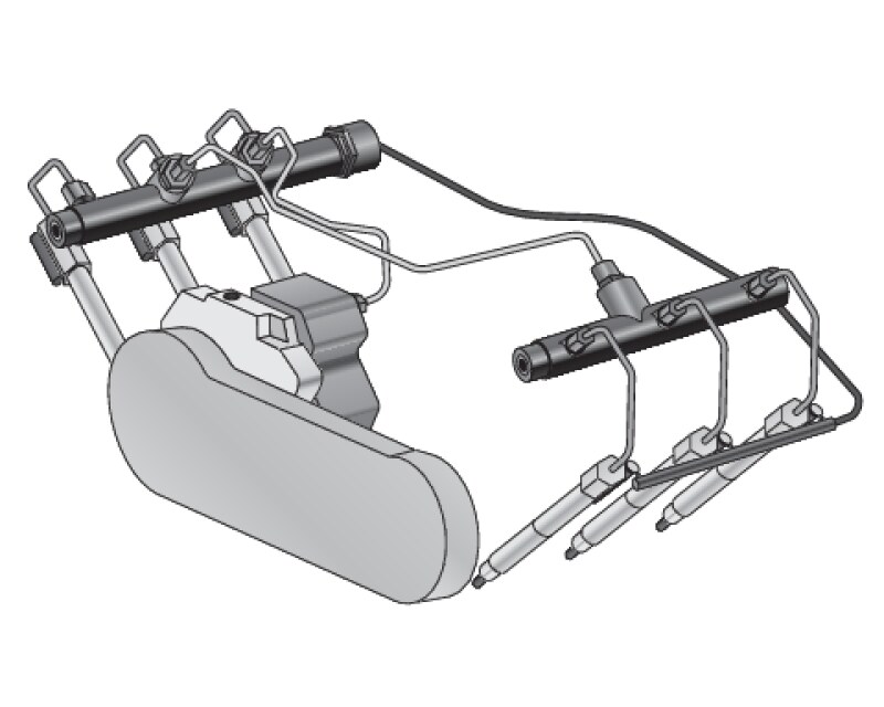 Диагностический набор для форсунок Common Rail YATO YT-7306, 31 предмет