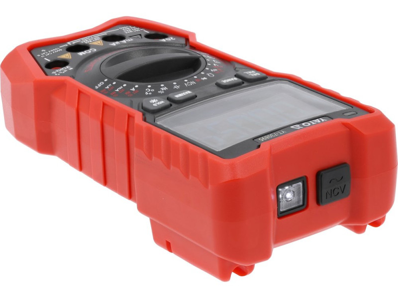 Мультиметр TRUE RMS електричних параметрів YATO з LCD-цифровим діапазоном 25000 від 3х1,5V;AA батар (YT-730895)