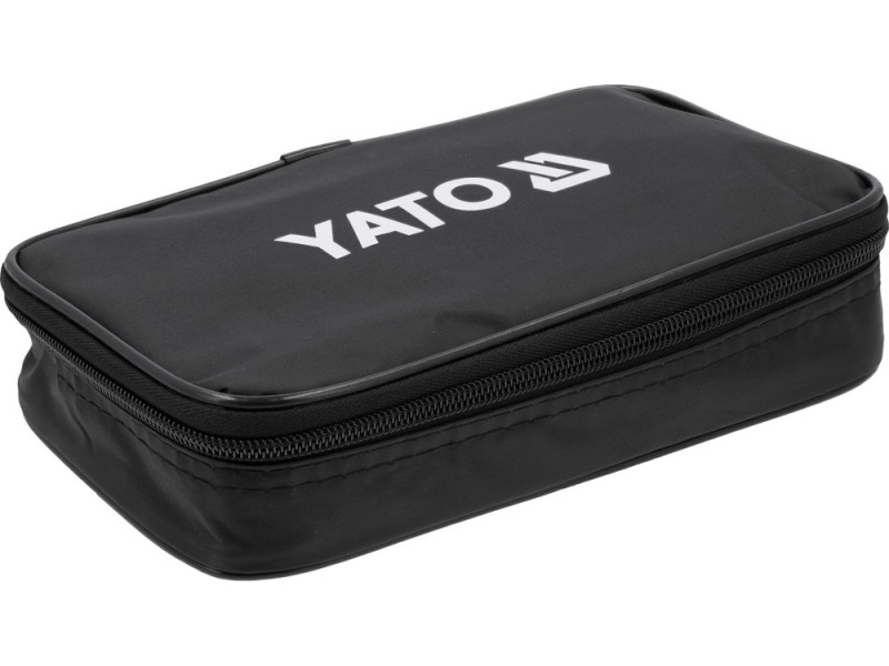 Мультиметр TRUE RMS електричних параметрів YATO з LCD-цифровим діапазоном 25000 від 3х1,5V;AA батар (YT-730895)