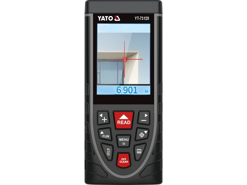 Далекомір лазерний YATO YT-73128, 120 м, ±2 мм, з камерою