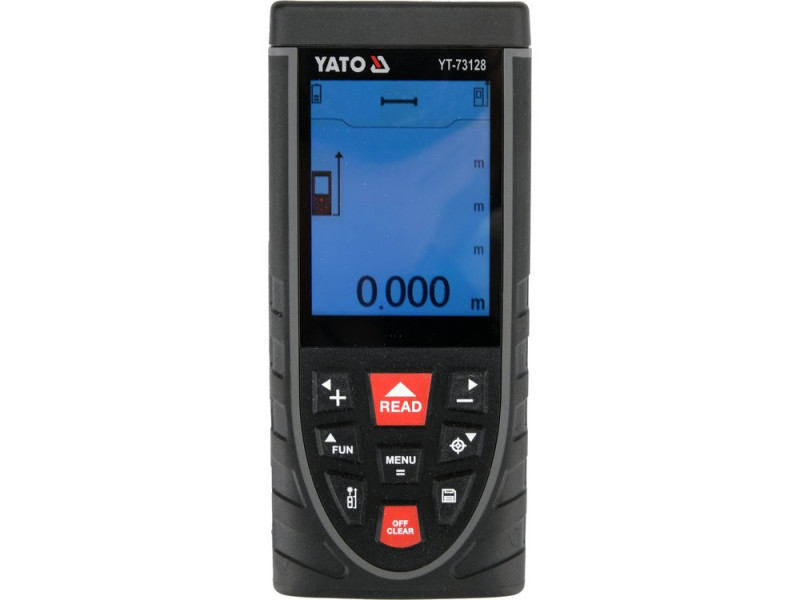 Далекомір лазерний YATO YT-73128, 120 м, ±2 мм, з камерою