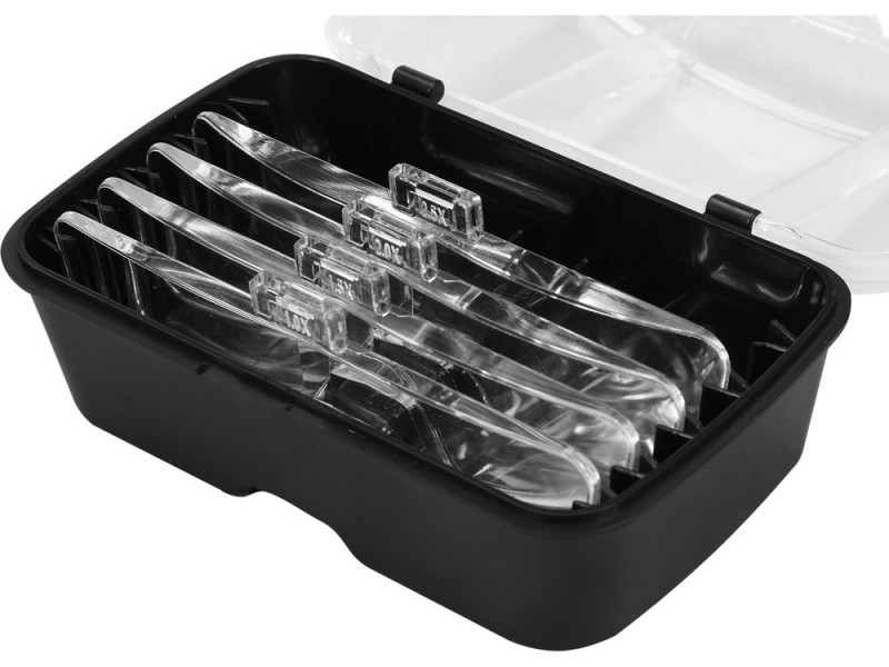 Лінза на голову з підсвіткою YATO: 2 LED, 5 шт. з кратністю: 1х, 1.5х, 2х, 2.5х, 3.5х (YT-73842)
