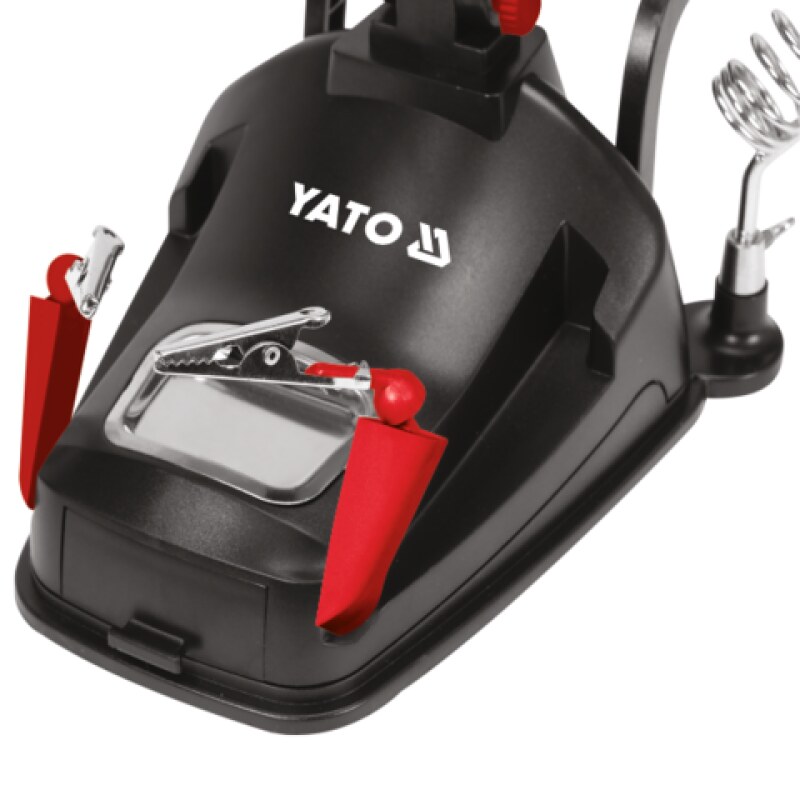 Третя рука з лупою YATO YT-73861, 2 лінзи, LED підсвітка