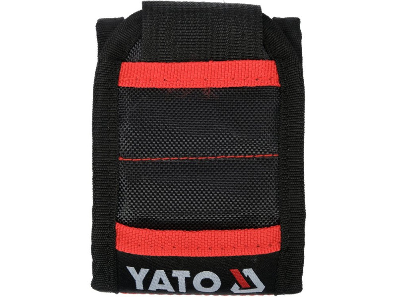Пояс наручний з 2 кишенями, магнетизований YATO, 340х 90 мм, з нейлона (YT-74050)