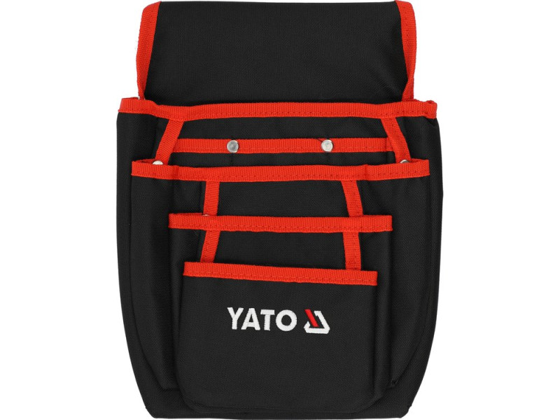 Сумка для інструментів і цвяхів YATO з 4 відкритими і 4 прошитими кишенями (YT-74172)