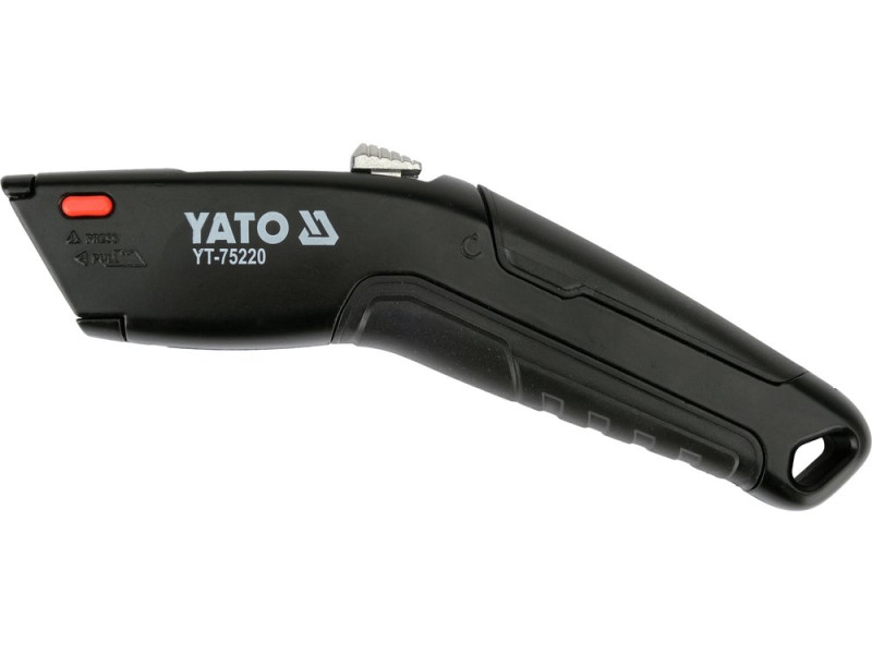 Нож двойной с трапециевидным и крючковым лезвием YATO YT-75220, SK5