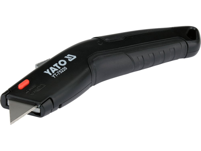 Нож двойной с трапециевидным и крючковым лезвием YATO YT-75220, SK5