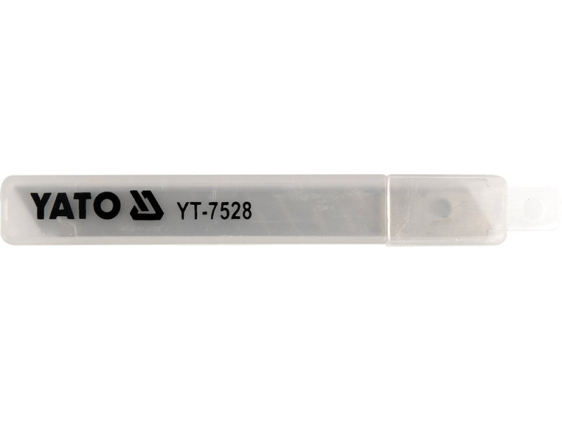 Леза запасні відламні 9 мм YATO YT-7528, SK5, 10 шт