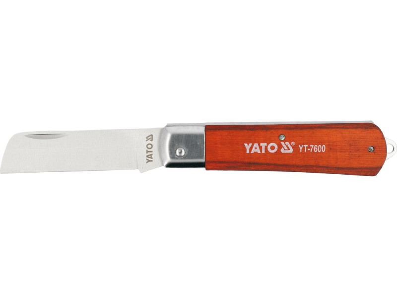 Ніж складаний кишеньковий прямий YATO YT-7600, клинок 85 мм