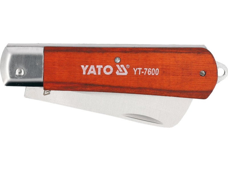 Ніж складаний кишеньковий прямий YATO YT-7600, клинок 85 мм