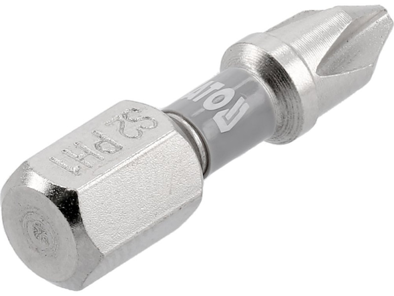 Набор бит Phillips PH1 25 мм YATO YT-78000, 1/4", S2, 2 шт