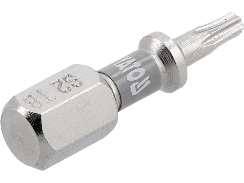 Набір біт Torx T8 25 мм YATO YT-78010, 1/4", S2, 2 шт