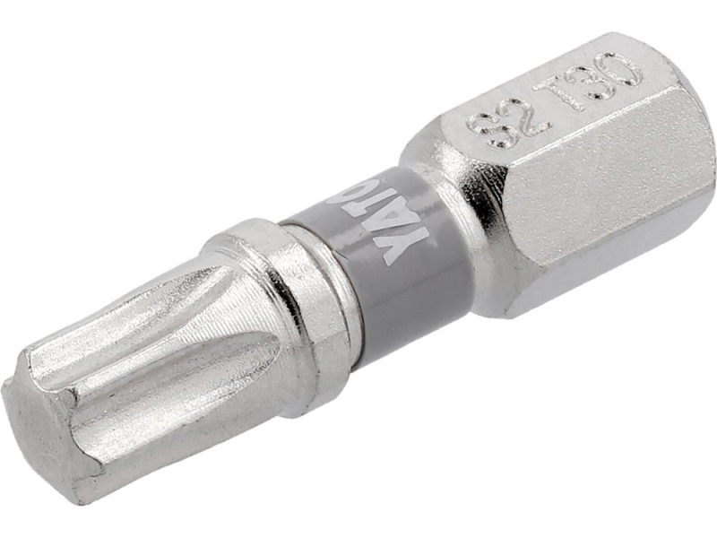 Набір біт Torx T30 25 мм YATO YT-78015, 1/4", S2, 2 шт