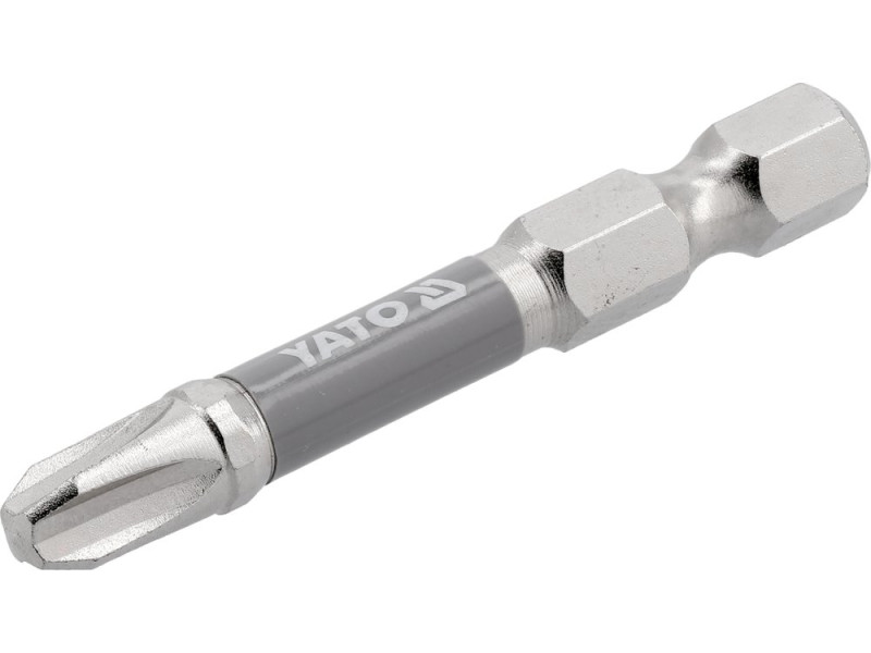 Набір біт Phillips PH3 50 мм YATO YT-78022, 1/4", S2, 2 шт