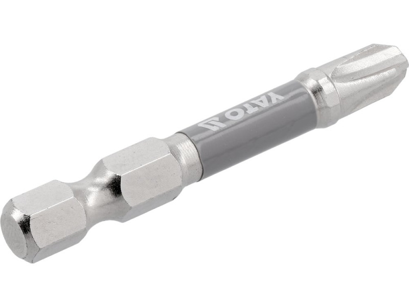 Набір біт Phillips PH3 50 мм YATO YT-78022, 1/4", S2, 2 шт
