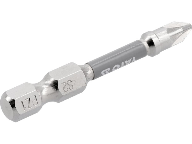 Набір біт Pozidriv PZ1 50 мм YATO YT-78023, 1/4", S2, 2 шт