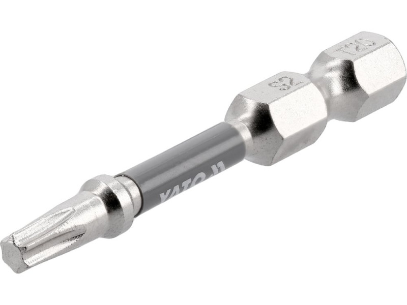 Набір біт Torx T20 50 мм YATO YT-78033, сталь S2, 2 шт