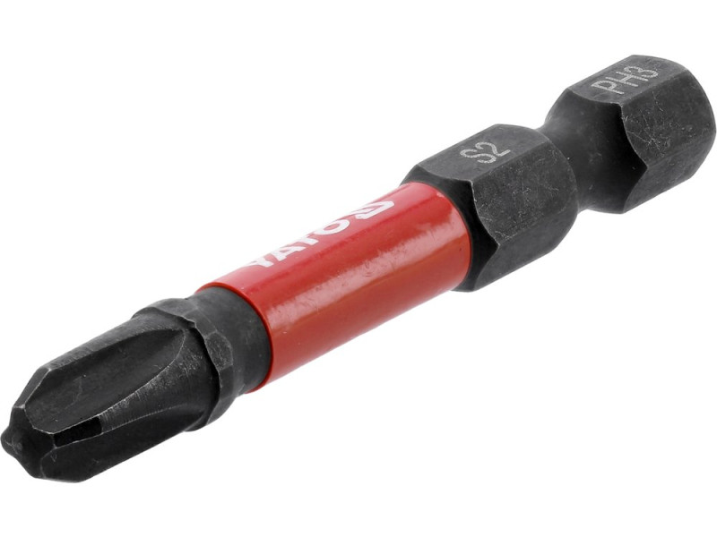 Набір біт ударних Phillips PH3 1/4" 50 мм YATO YT-78042, S2, 2 шт