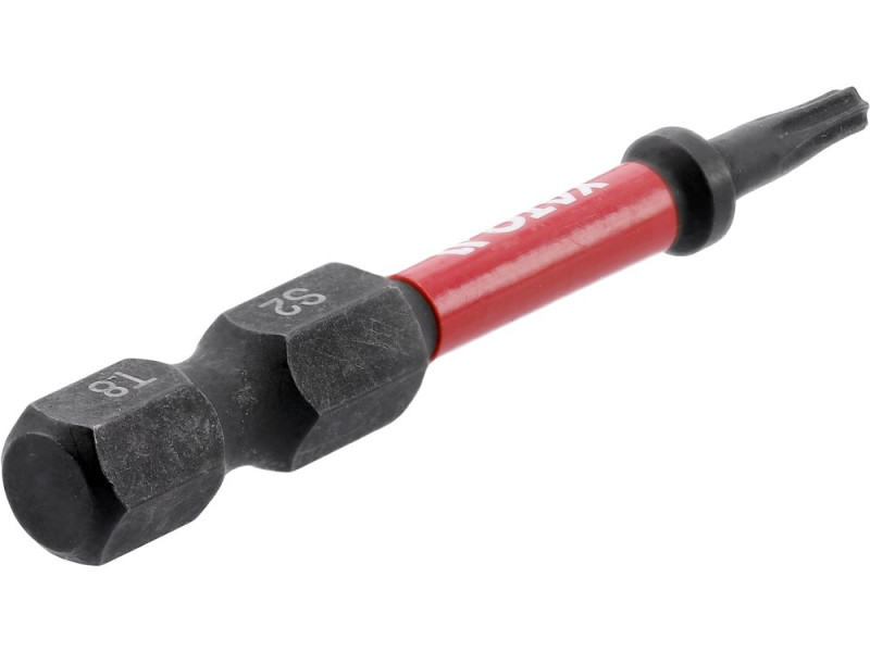 Набор бит ударных Torx T8 1/4" 50 мм YATO YT-78050, S2, 2 шт