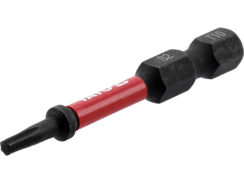 Набір біт ударних Torx T10 1/4" 50 мм YATO YT-78051, S2, 2 шт