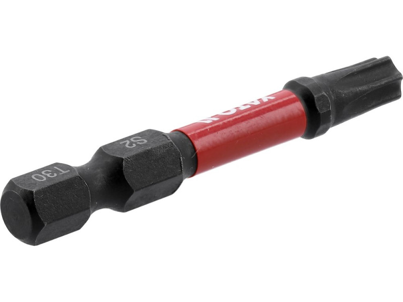 Набор бит ударных Torx T30 1/4" 50 мм YATO YT-78056, S2, 2 шт