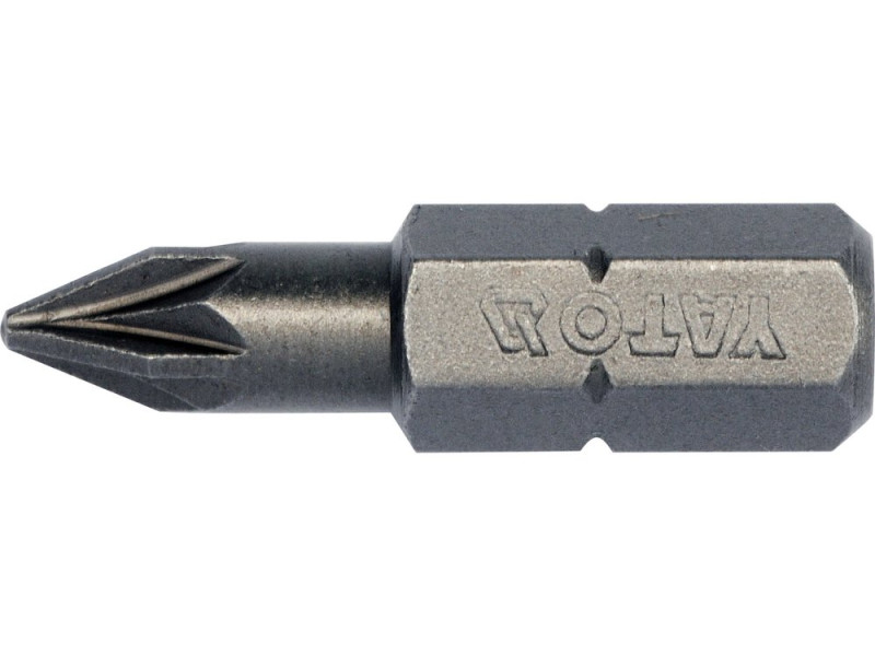 Набір біт Pozidriv PZ1 25 мм YATO YT-78134, S2, 10 шт