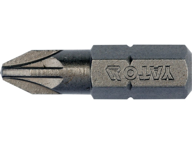 Набір біт Pozidriv PZ2 25 мм YATO YT-78135, S2, 10 шт