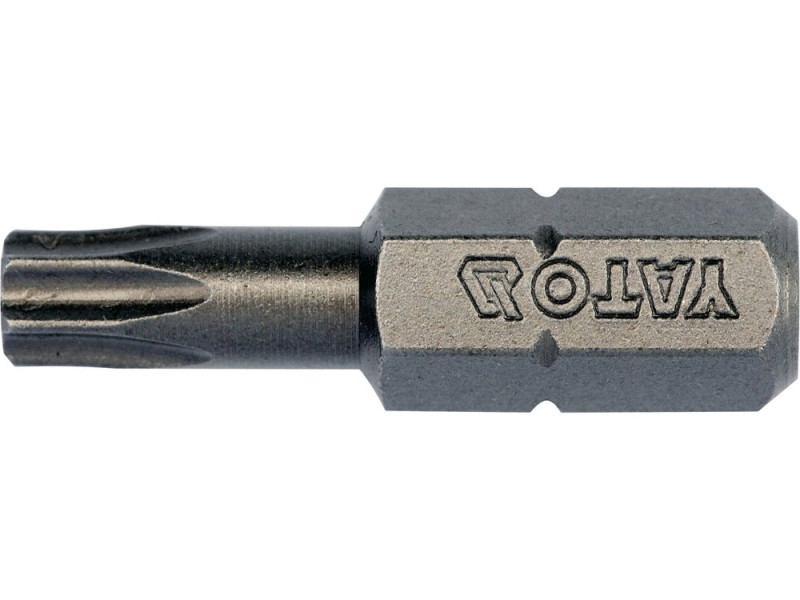 Набор бит Torx T25 25 мм YATO YT-78144, S2, 10 шт